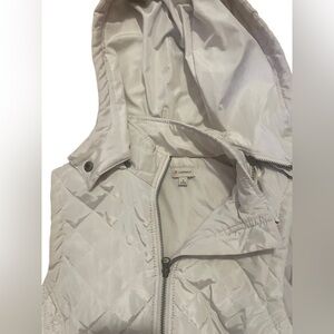 Cremieux Cream Puff Vest With Detachable Hood